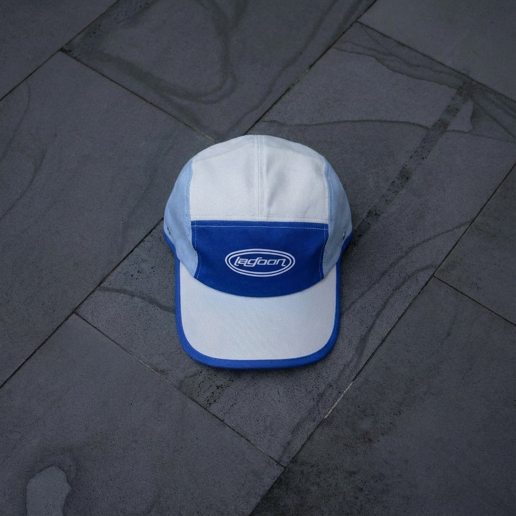 BLUE PANEL HAT