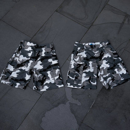 CAMO CARGO SHORTS