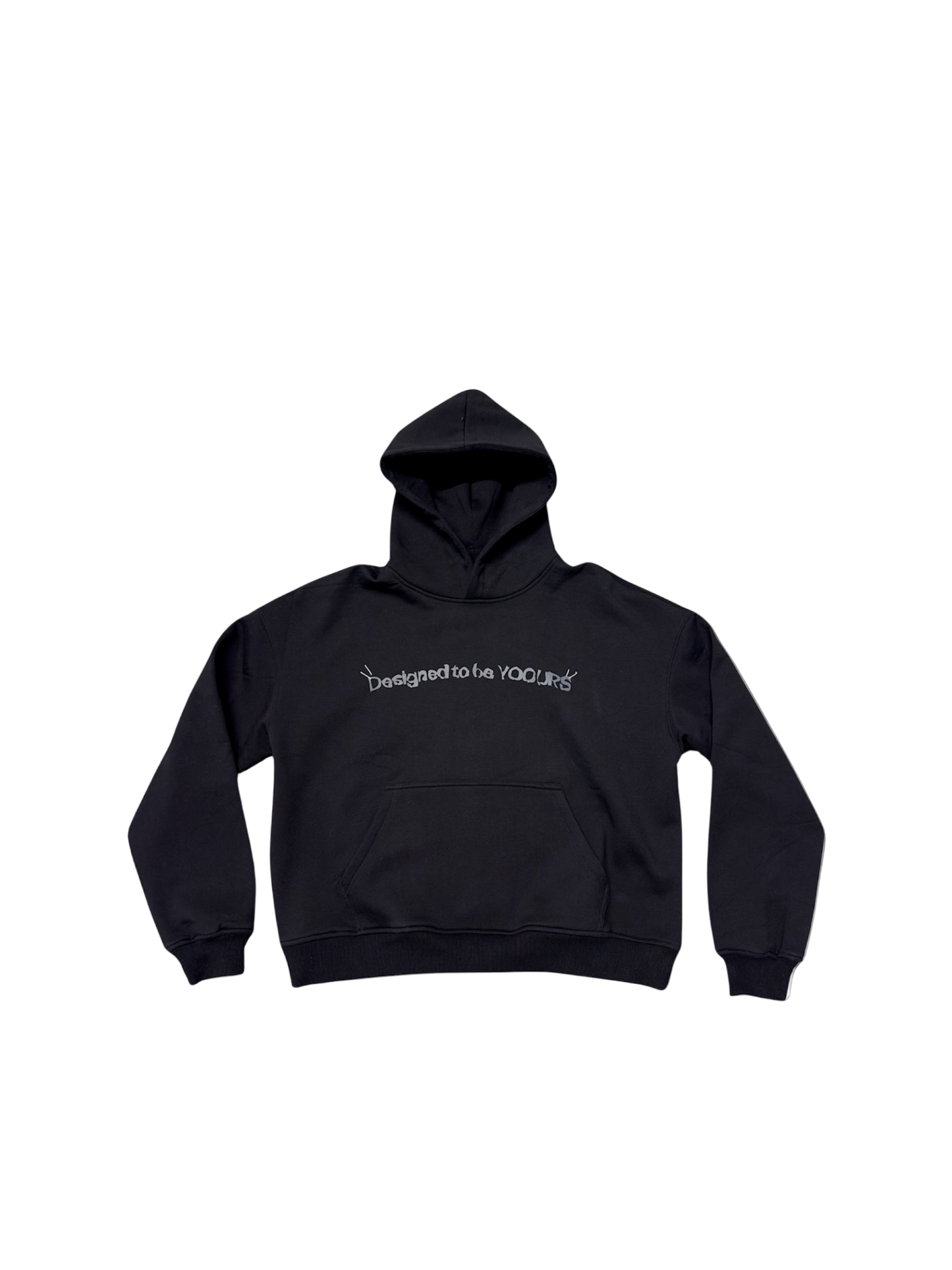 BLACK YOOURS HOODIE