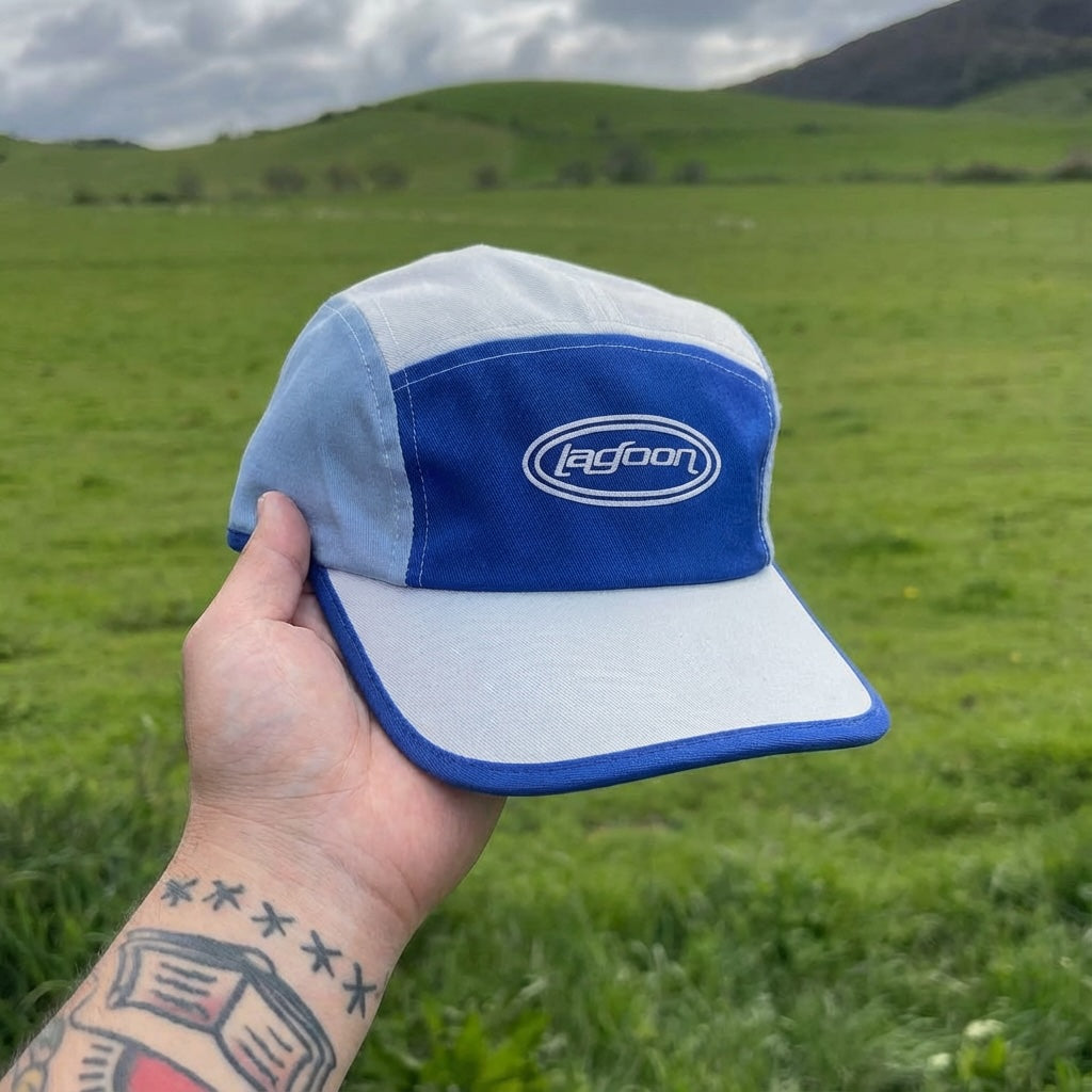 BLUE PANEL HAT